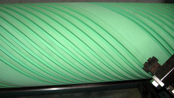 profiling of all types of rubber rollers
